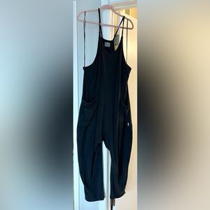 FP Movement Sleeveless Scoop Neck Ankle Length Patch Pocket Hot Shot Onesie